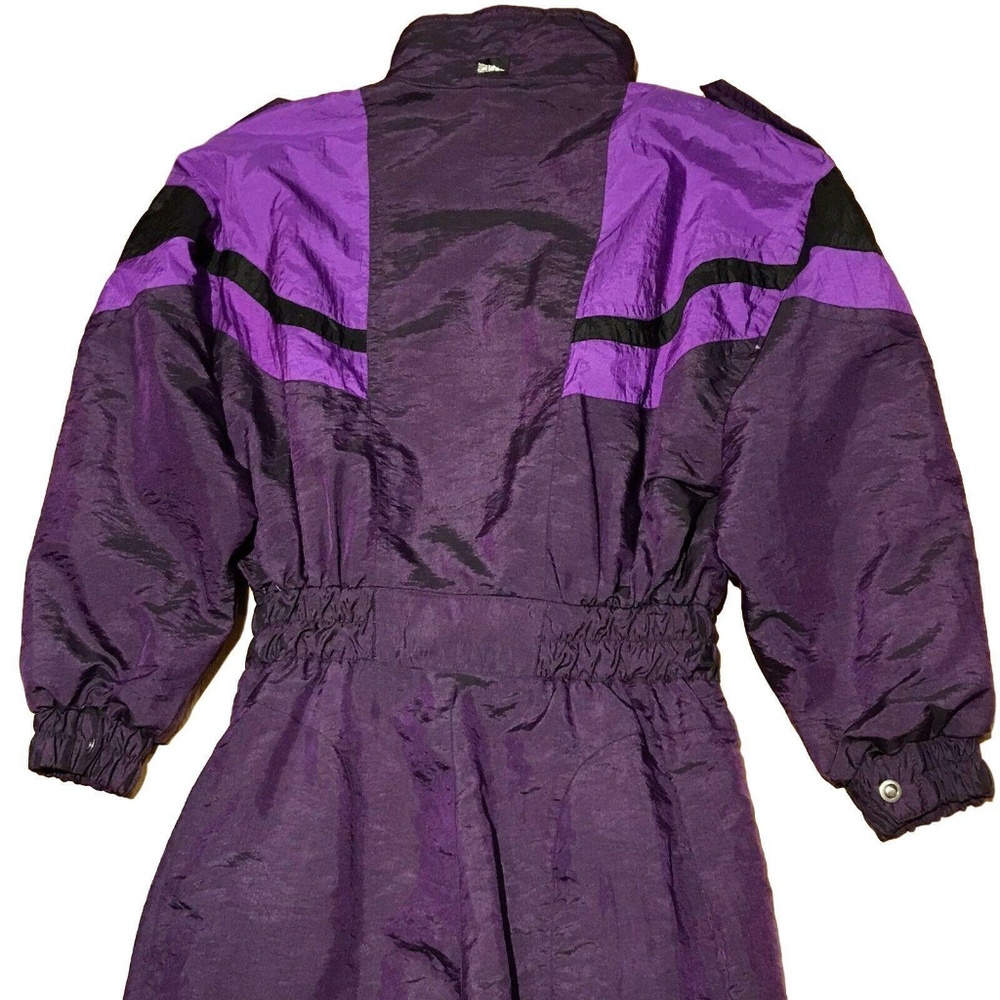 Vtg Cornice Womens Snow Ski Suit Snowboard Purple - Picture 4 of 8